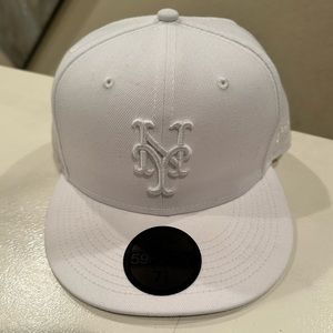 NEW NY next era fitted white hat
